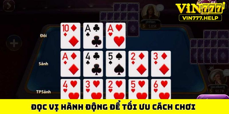 Đọc vị hành động để tối ưu cách chơi