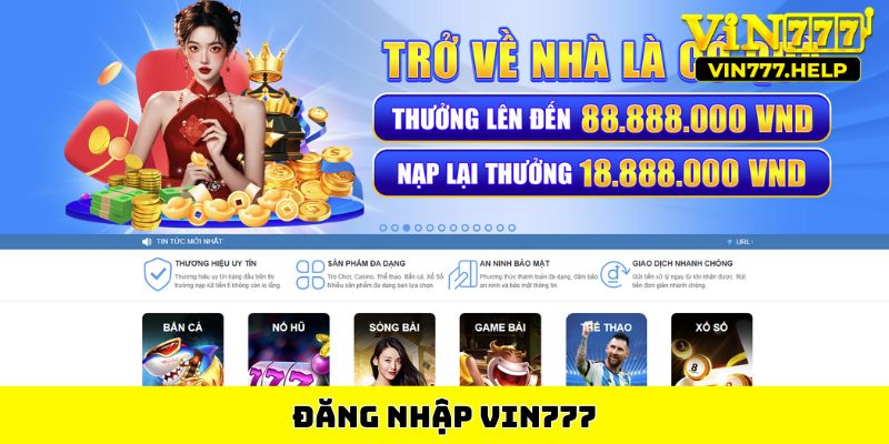 Đăng nhập Vin777